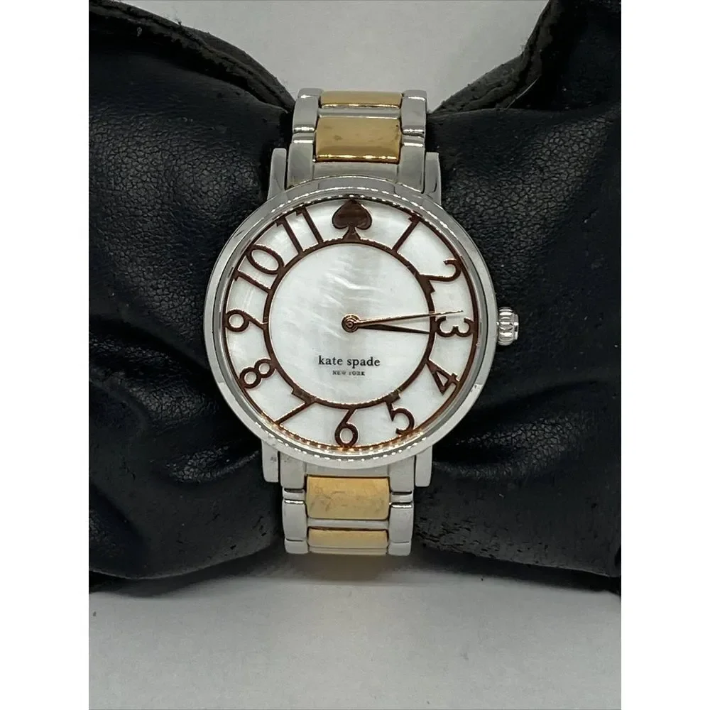 Kate Spade New York 0782 Women Two Tone Stainless Steel Analog Wrist Watch MP573